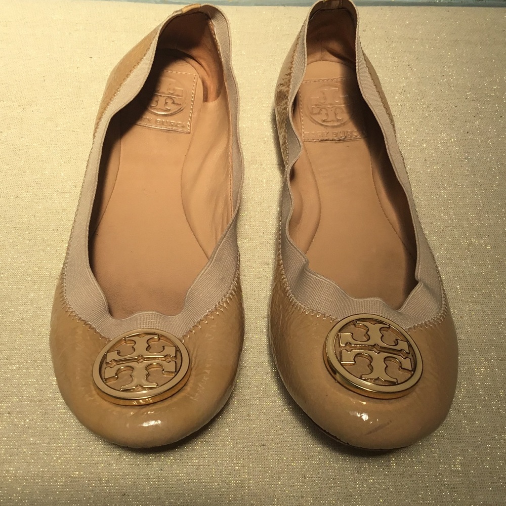 Tory Burch Patent Leather Flats